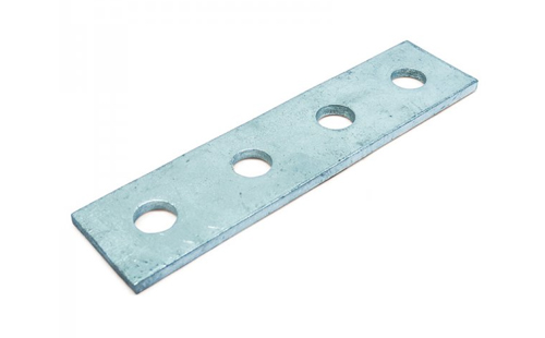 Channel Bracket Flat 4 hole