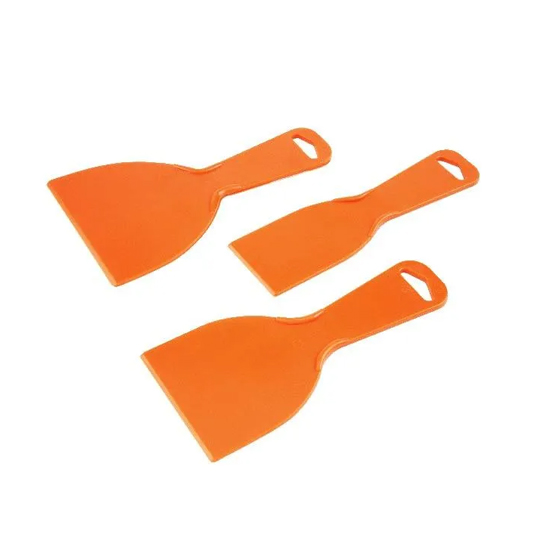 Plastic Flexible Paint Scraper Set 