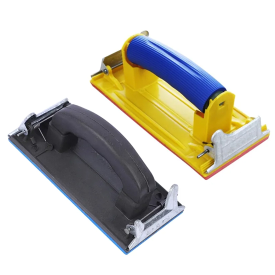 Hand Sandpaper Holder with Abrasive Tool for Wall Grinding and Polishing