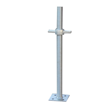 SHORING SCREW JACK WITH PLATE